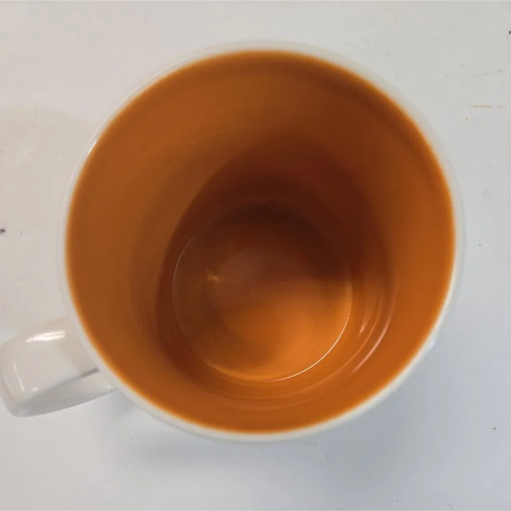 Starbucks Hong Kong Global Icon Collector 16 Oz Coffee Mug Orange 2013
